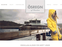 Tablet Screenshot of osregn.se